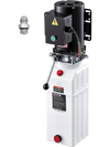 VEVOR 10 Quart Hydraulic Pump, 2.2KW Hydraulic Dump Trailer Pump Single Acting, 3200 PSI Max Relief Pressure, 1.7 GPM Flow Rate, AC220-240V Hydraulic Power Unit Car Lift (Vertical Installation)