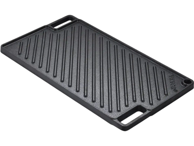 Vevor Griddle Pre-Seasoned Cast Iron Reversible Double Burner 16.7