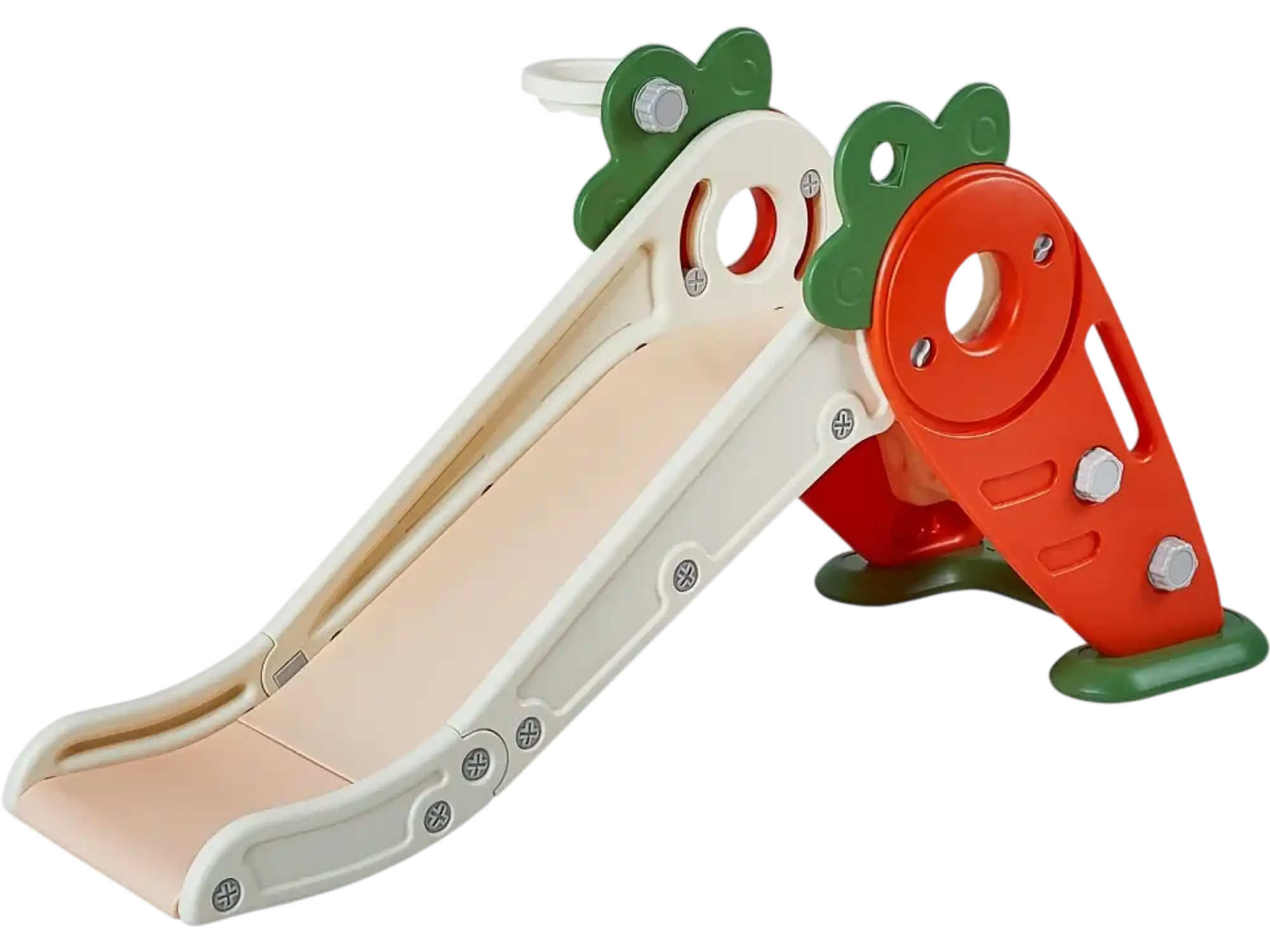 Vevor Toddler Slide Indoor Outdoor Playset with Basketball Hoop New