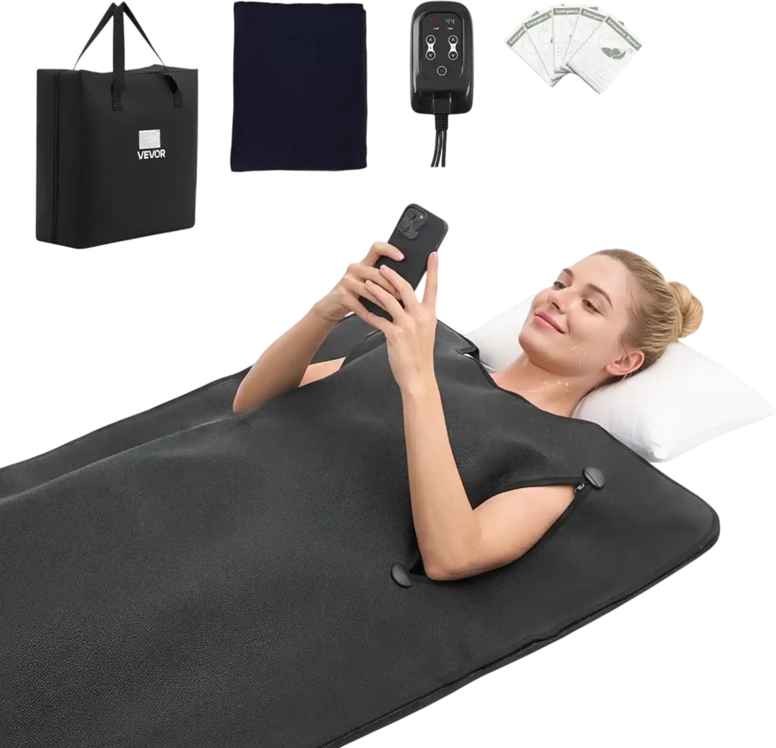 Vevor Sauna Blanket Infrared Portable Home Detox & Relaxation with Armholes 71