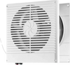 VEVOR 7.5-Inch Room to Room Fan, Through Wall Fan with AC Motor & Bi-directional Adjustable Wind, 180 CFM Ventilation Quiet Exhaust Vent for Kitchen, Living & Laundry Room, Workshop