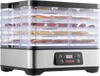 VEVOR Food Dehydrator Machine, 5-Tray Fruit Dehydrator, 300W Electric Food Dryer w/ Digital Adjustable Timer & Temperature for Jerky, Herb, Meat, Beef, Fruit, Dog Treats and Vegetables, ETL Listed