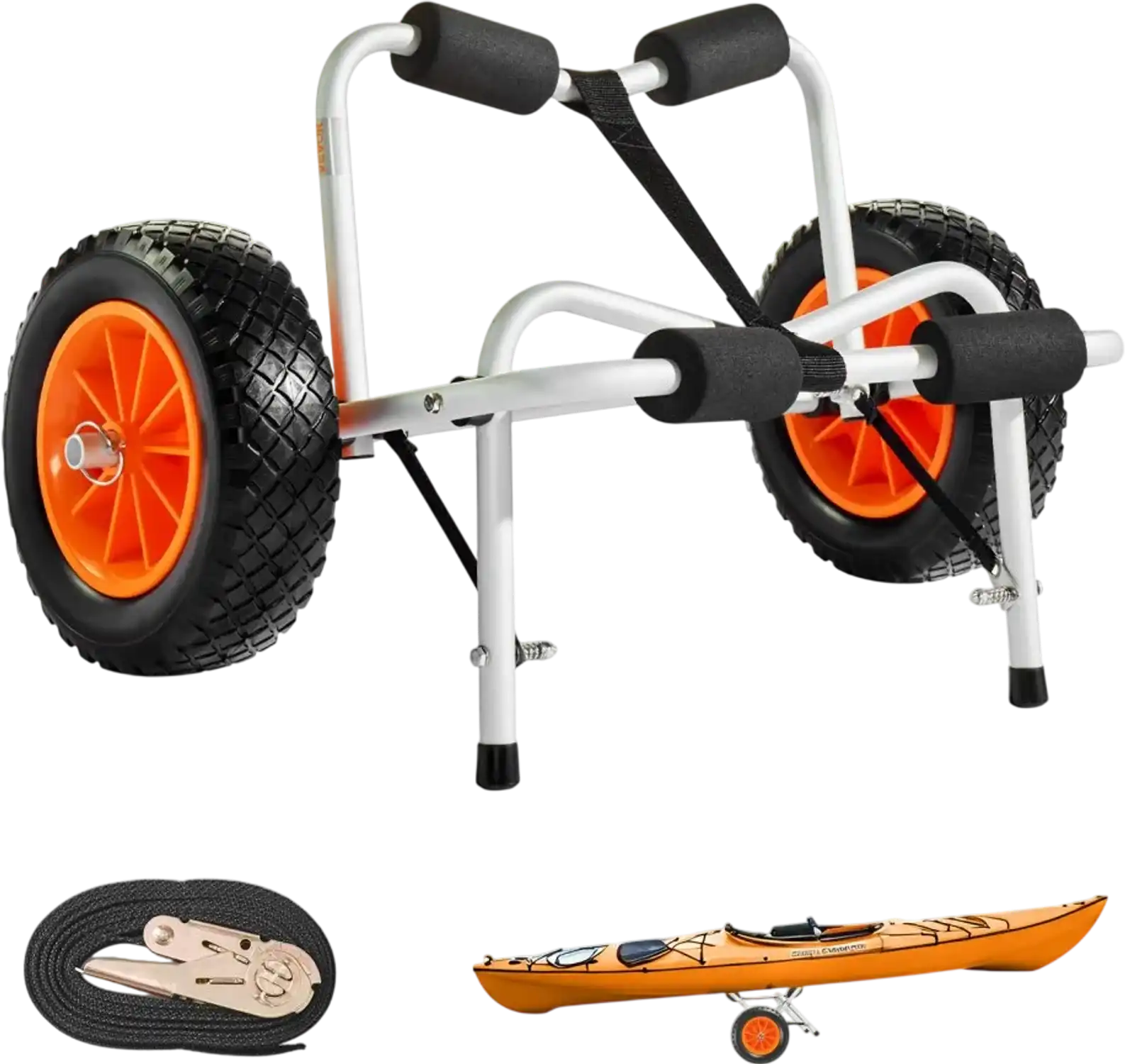 Vevor Kayak Cart Foldable Trolley with 10