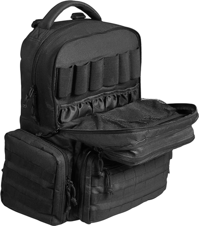 Vevor Range Backpack Tactical 6 Pistol Black New