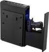 VEVOR Gun Safe, Slider Handgun Gun Safe with Fingerprint/Password/Key, 3-Way Quick Access Firearm Case Box with Lighting for 1 Pistol & Magazine, Mounted Pistol Gun Box for Nightstand Bedside Desk Car