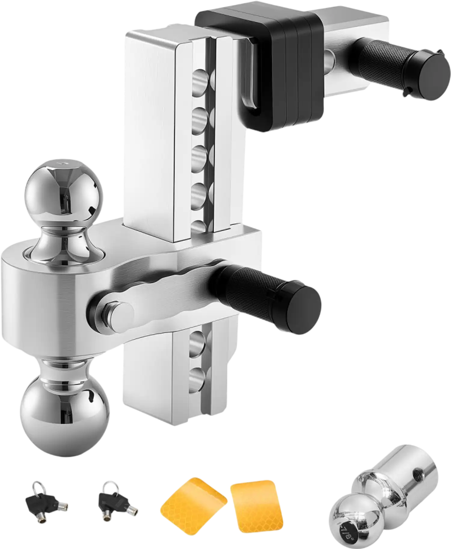 Vevor Trailer Hitch Adjustable Tri-Ball Mount 8