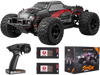 VEVOR Remote Control Car, 1:10 Scale RC Car for Kids, All Terrain 4WD Off-Road Monster Truck with 45° Wheelie & 2 Batteries, 38 km/h High Speed Hobby Racing Car - Ideal Gift for 8+ Years Kids, IPX4