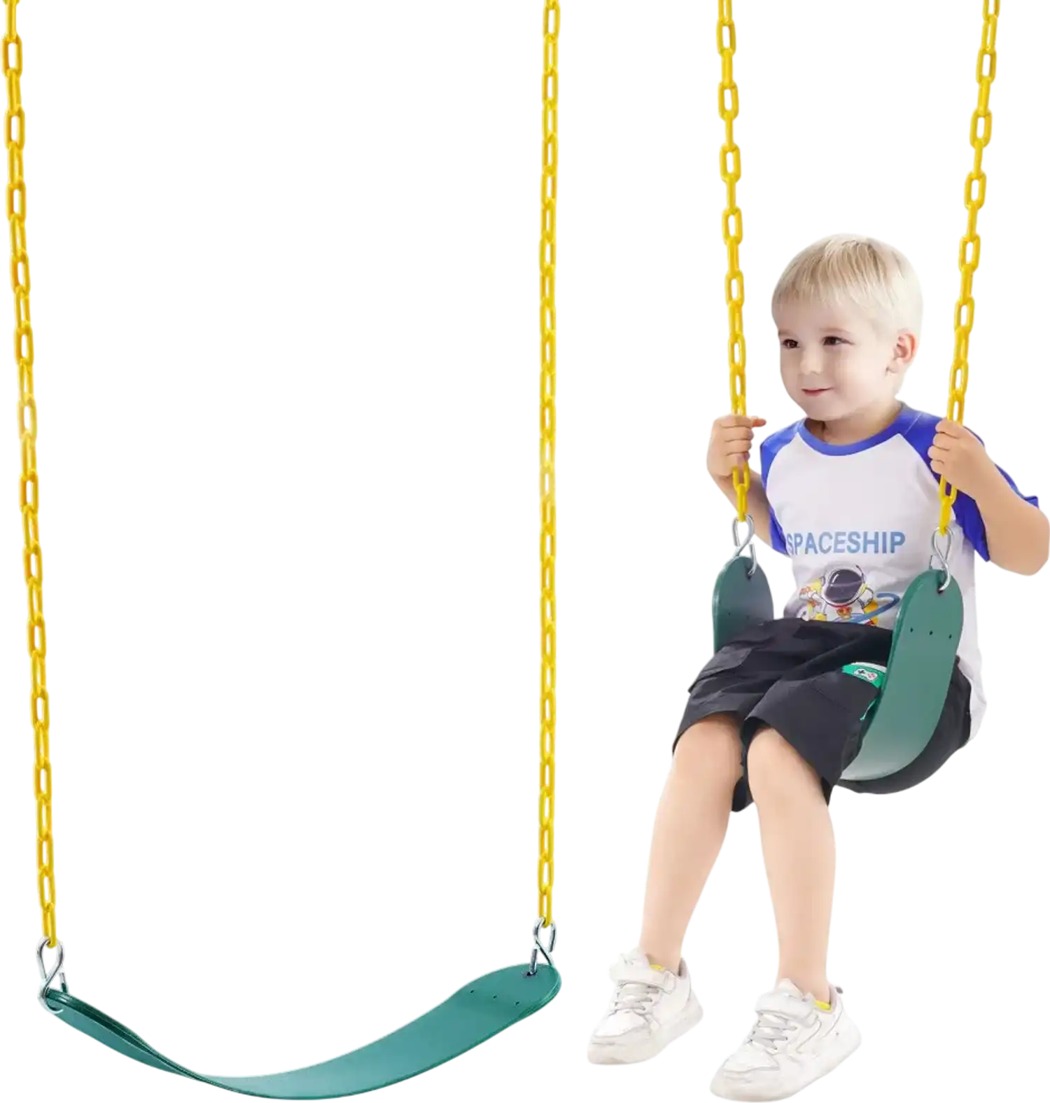 Vevor Swing Seats 2-Pack Outdoor Replacement Set with 66