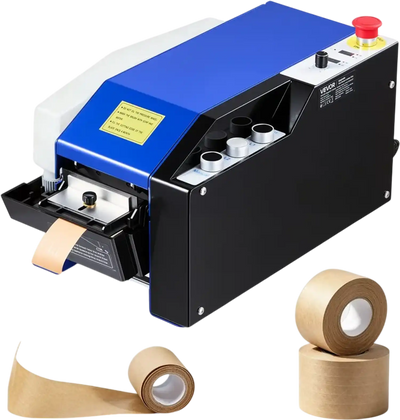 Vevor Water-Activated Tape Dispenser Automatic Kraft Gummed Tape Dispenser New