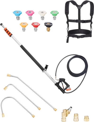Vevor Pressure Washer Wand 24' 4000 PSI Telescoping Spray Wand New