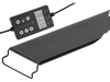 VEVOR Aquarium Light with LCD Monitor, 18W Full Spectrum Fish Tank Light with 24/7 Natural Mode, Adjustable Brightness & Timer - Aluminum Alloy Shell Extendable Brackets for 18"-24" Freshwater Tank