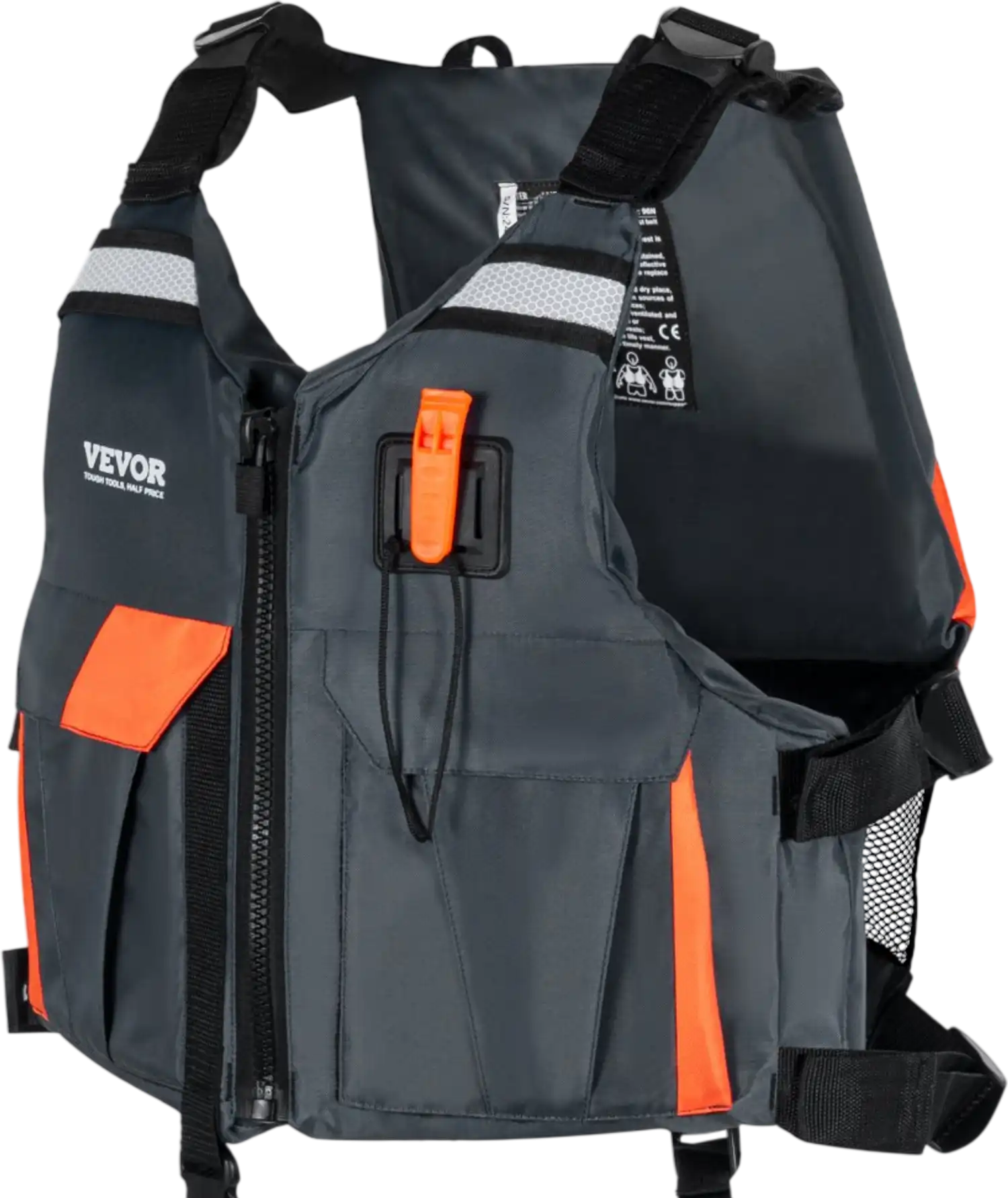 Vevor Life Vest Watersports PFD 96N Buoyancy Men Women L New