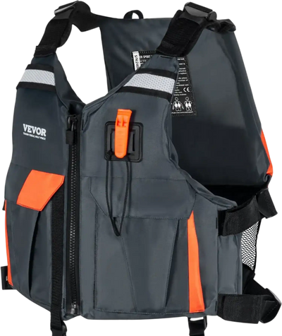 Vevor Life Jacket Watersports PFD 110N Buoyancy Men and Women XL New