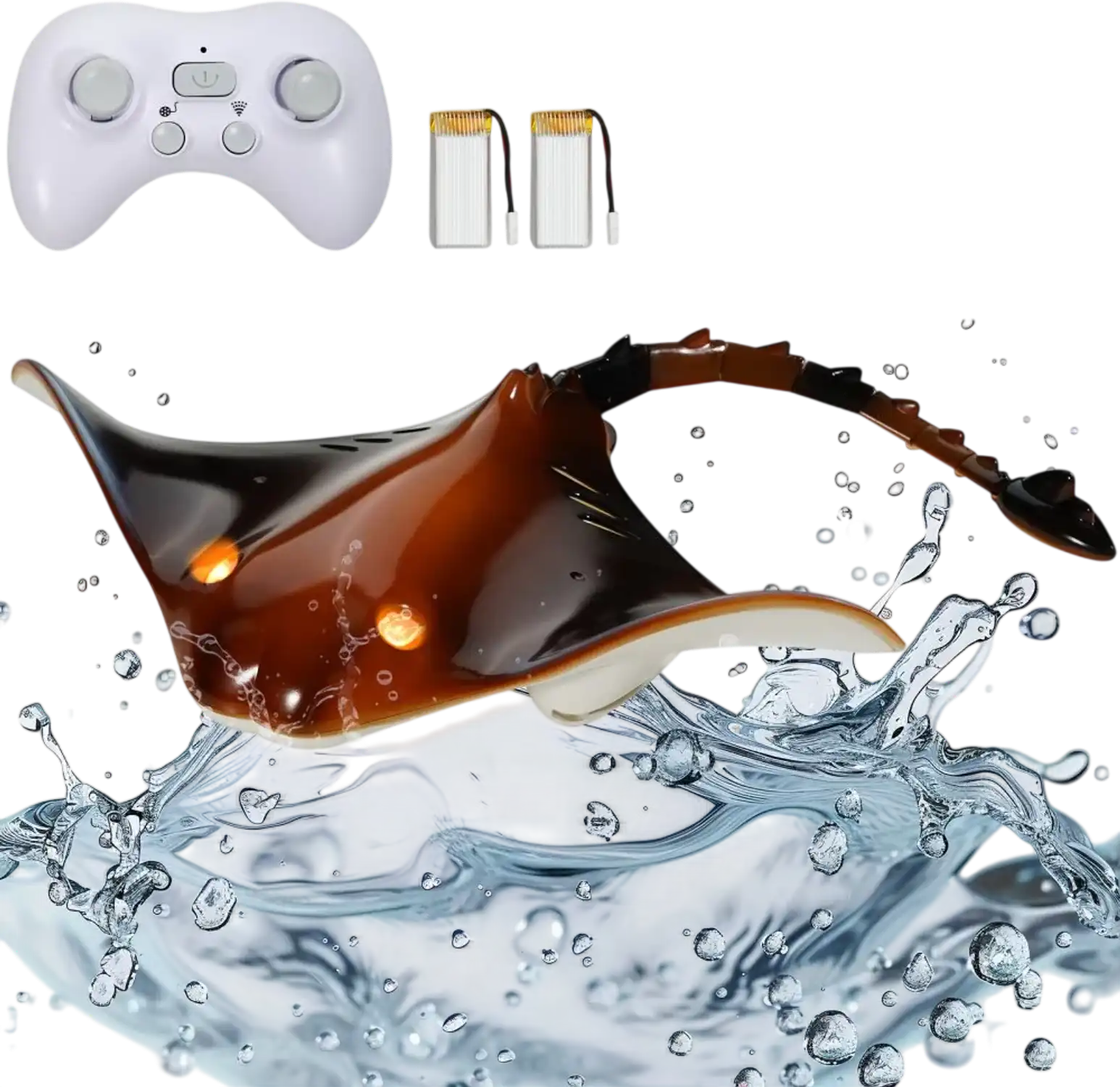 Vevor RC Boat Remote Control Manta Ray Toy New