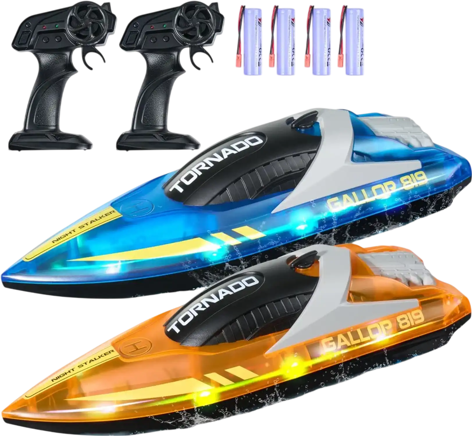 Vevor RC Boat 2-Pack Remote Control Racing Boat for Pools & Lakes New