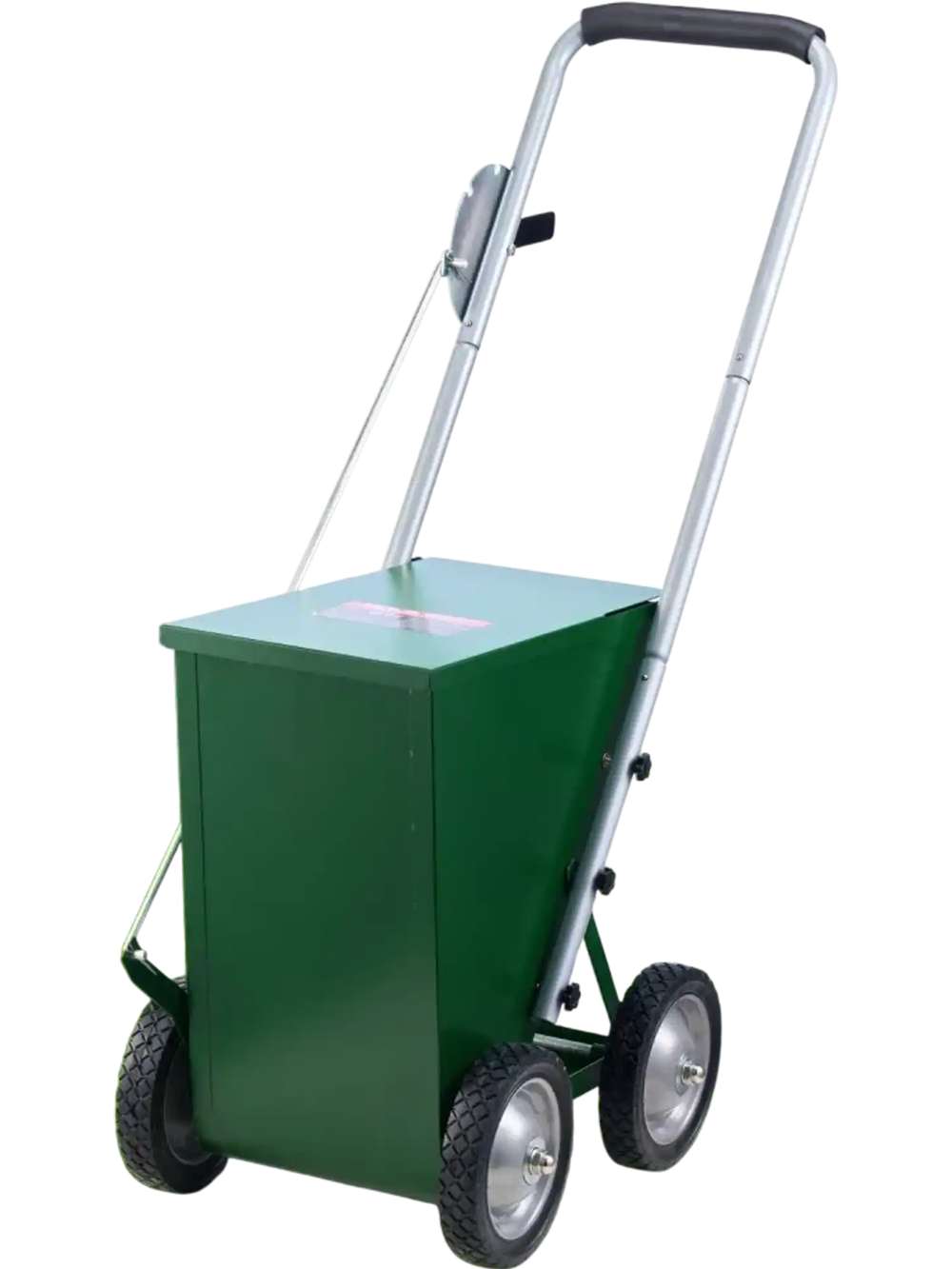 VEVOR Dry Line Marker, 4-Wheel, 2 or 4 in Lines, Field Dry Line Chalker, Adjustable Line Marker, with Rubber Adjustment Handle, 50 lbs Large Powder Capacity, for Baseball and Softball Infield, Green