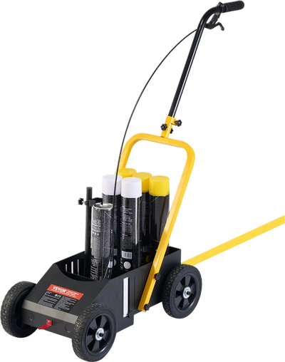 Vevor Line Marking Machine Heavy Duty Adjustable Width 24 x 13 x 35.4