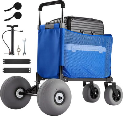 Vevor Beach Cart Folding Wagon with 12