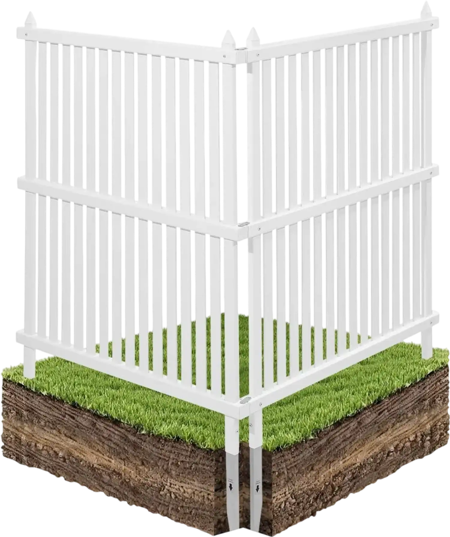 Vevor Privacy Screen Vinyl Fence Enclosure for A/C Units 36