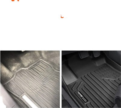 Vevor Floor Mats Honda CR-V Hybrid 2017-2022 All-Weather Custom Fit 3-Pc Set New