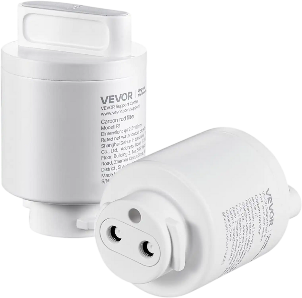 VEVOR Mineralization Filter Replacement – Remineralization Alkaline Water Filter for Reverse Osmosis System, Balances pH & Restores Minerals, Compatible with X811B Ice Maker Water Dispenser