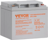 VEVOR Rechargeable AGM Marine Battery, 12V 40AH, with 400A Discharge Current, Ideal for Mobility Scooters, Electric Wheelchairs, Go-Karts, and e-Bikes