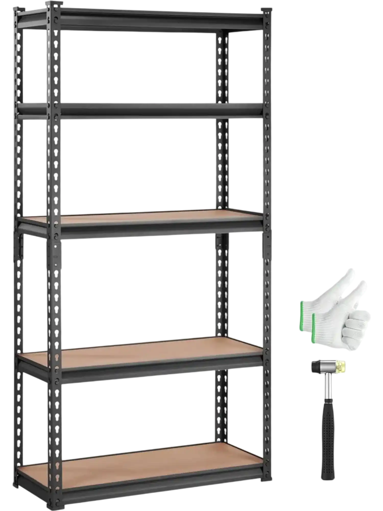Vevor Storage Shelving Unit 5-Tier Adjustable Heavy Duty Garage Utility Rack 30
