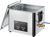 VEVOR 15L Ultrasonic Cleaner, Professional Ultrasonic Cleaner Machine with Cleaning Basket & Digital Display, 240W Stainless Steel 40kHz Industrial Cleaning Machine for Parts, Carburetors, Instruments
