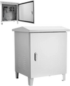 VEVOR Pond Aerator Weatherproof Outdoor Cabinet, Housing for Pond Aerator with Cooling Fan & AC Power Outlet, 16.9 x 19.7 x 22.8 in, Water Garden Aeration Box, Fits Most Aeration Compressors
