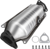 VEVOR Catalytic Converter Compatible with 1998-2002 Honda Accord 2.3L, Direct-Fit High Flow Series Cat Converter, Stainless Steel Exhaust Converter Pipe with Flange Design & Gasket (OBD III Compliant)