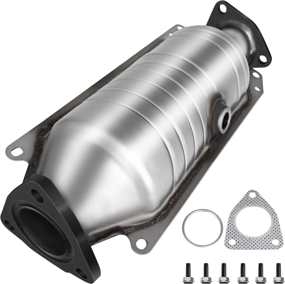 VEVOR Catalytic Converter Compatible with 1998-2002 Honda Accord 2.3L, Direct-Fit High Flow Series Cat Converter, Stainless Steel Exhaust Converter Pipe with Flange Design & Gasket (OBD III Compliant)