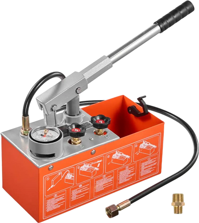 Vevor Hydrostatic Test Pump 1.6 Gal Manual Water Pressure Tester New