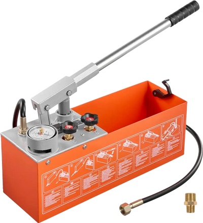 Vevor Hydrostatic Test Pump 3 Gal Manual Water Pressure Tester New