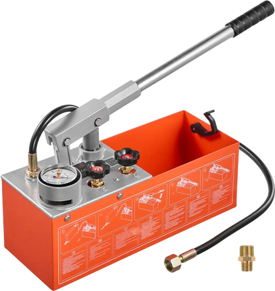 Vevor Hydrostatic Test Pump 2 Gal Manual Water Pressure Tester New