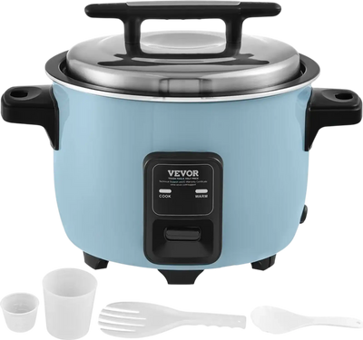 Vevor Commercial Rice Cooker 40-Cup 8L Nonstick Restaurant Warmer New
