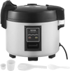 VEVOR Commercial Rice Cooker, 70-Cup Rice Cooker, 15.85 Qt / 15 Liter Large Rice Cooker and Warmer with Nonstick Inner Pot, Fast Cooking and 12-Hour Keep Warm, with Rice Cup and Paddle, for Restaurant