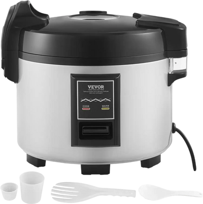 Vevor Rice Cooker Commercial 70-Cup 15L Nonstick Warmer for Restaurant New