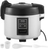 VEVOR Commercial Rice Cooker, 45-Cup Rice Cooker, 9.51 Qt / 9 Liter Large Rice Cooker and Warmer with Nonstick Inner Pot, Fast Cooking and 12-Hour Keep Warm, with Rice Cup and Paddle, for Restaurant