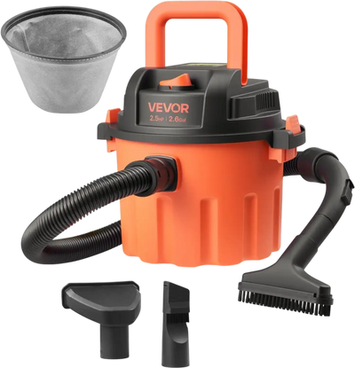 Vevor Shop Vacuum 2.6 Gallon Portable Dry Vac New