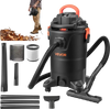 VEVOR 3-in-1 Shop Vac, 11 Gallon Wet Dry Shop Vacuum, 4.5 Peak HP Portable Vacuum Cleaner with Blower, Dual-Filter, 1350W Input Power, 1.25in x 7ft Hose, 9.8ft Cord for Jobsite, Workshop, Garage, Home