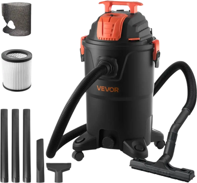 Vevor Shop Vacuum 8 Gallon Wet Dry Portable Self-Cleaning 4.5 HP New