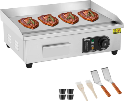 Vevor Electric Griddle Commercial 3200W Countertop Flat Top Grill New