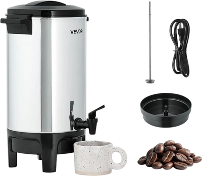 Vevor Coffee Urn 40 Cup 6 L Commercial Hot Beverage Dispenser New