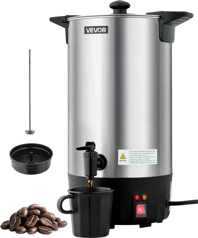 Vevor Coffee Urn 60 Cup 9 L Commercial Hot Beverage Dispenser New