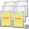 VEVOR Screen Printing Kit, 6 Pieces Aluminum Silk Screen Printing Frames, 20x24inch Silk Screen Printing Frame with 110 Count Mesh, High Tension Nylon Mesh and Sealing Tape for T-shirts DIY Printing