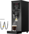 VEVOR Commercial Water Boiler, Electric Hot Water Dispenser with 316 Stainless Steel Heating Tube, 1500W Step-by-step Fast Heating 50L per Hour Hot Water Boiler, for Coffee Tea Restaurant Office