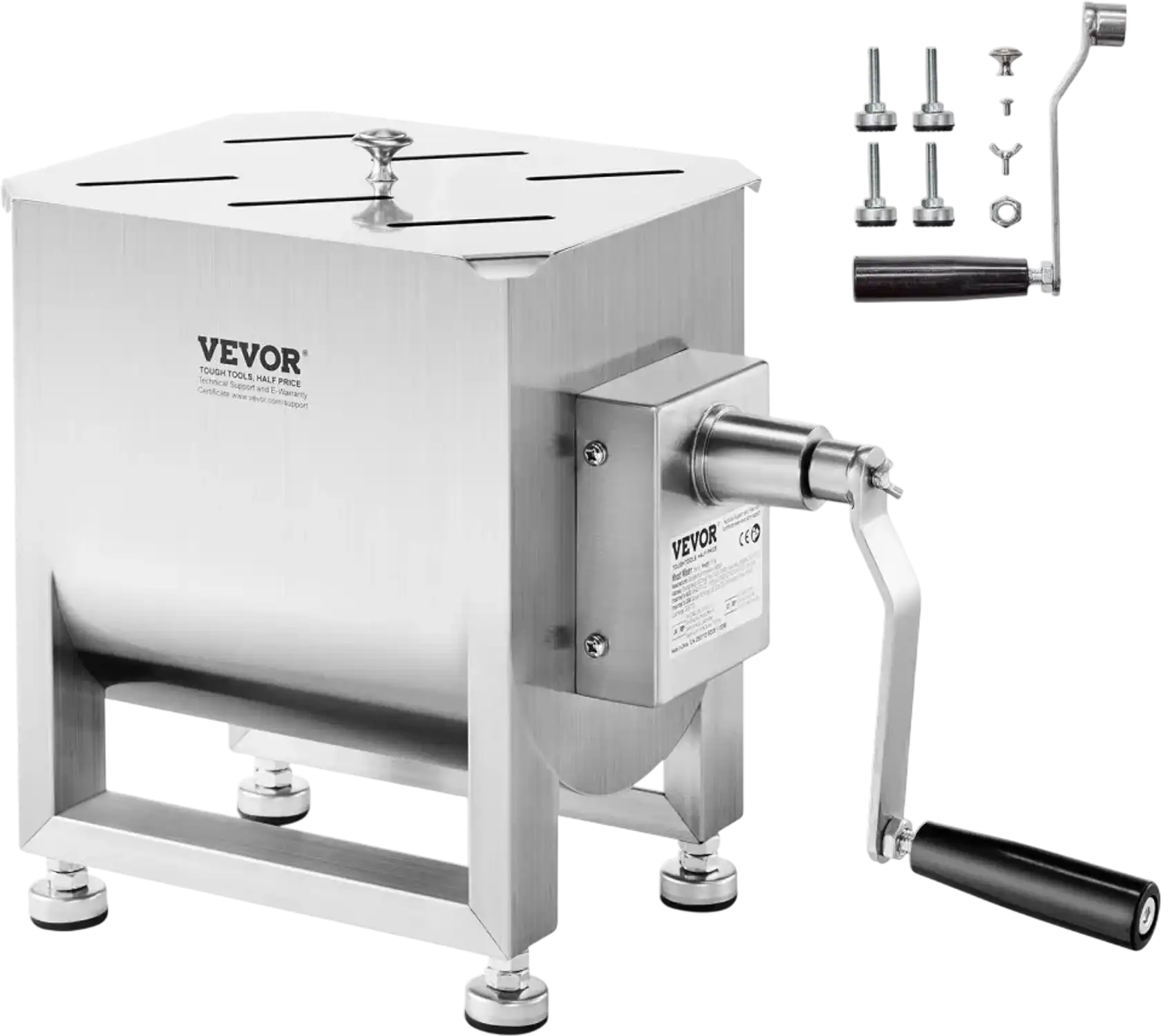 Vevor Meat Mixer 15L Stainless Steel Sausage Mixer New