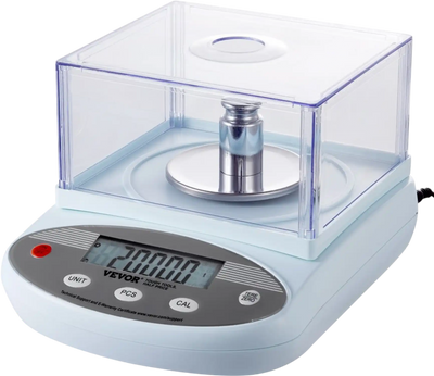 Vevor Analytical Balance Precision Lab Scale 500g x 0.001g with Windshield LCD New