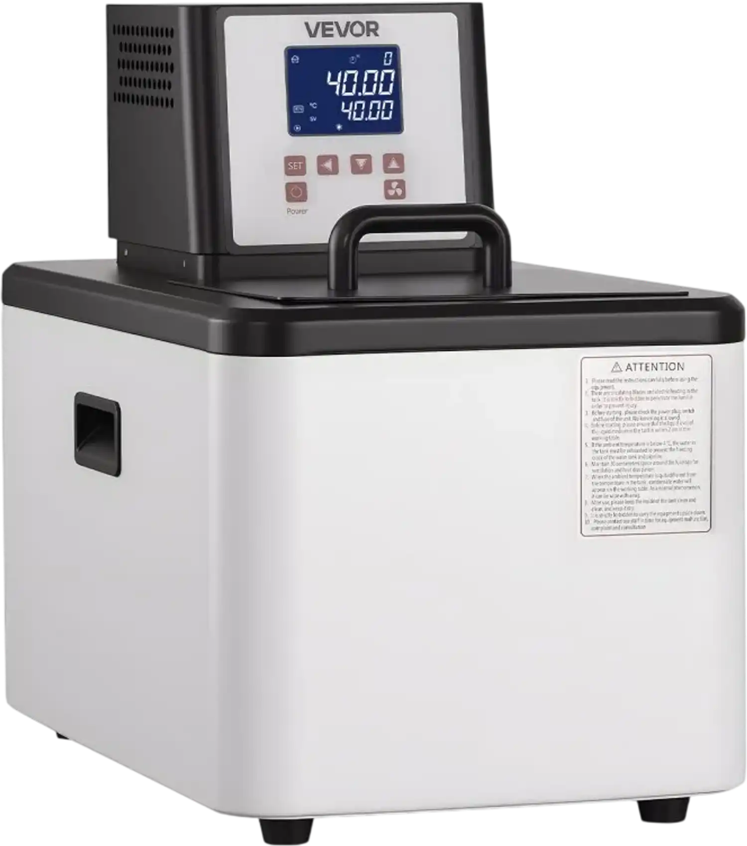 Vevor Laboratory High-Temperature Circulating Oil Bath 15 L 300℃ Heating Tank New