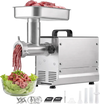VEVOR Commercial Meat Grinder, 11 Lbs/Min Capacity, #12 Electric Meat Mincer with 3 Plates, 3 Sausage Stuffing Tubes, 550W/0.7HP Stainless Steel Sausage Maker for Home Kitchen & Restaurant, ETL Listed